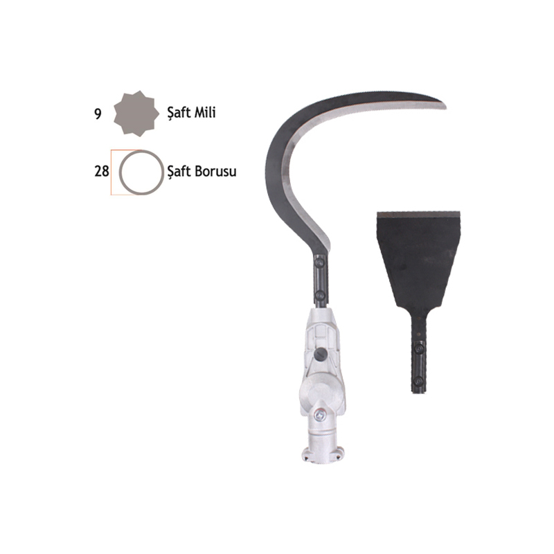 MEYVE TOPLAMA VE BUDAMA SETİ (PALMİYE) 28 MM 9 YILDIZ