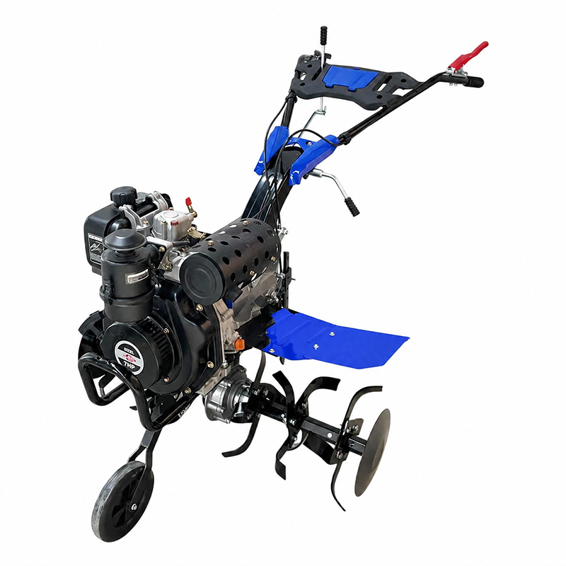 GENERAL POWER ÇAPA MAKİNASI - ŞANZIMANLI 7 HP 3 İLERİ 1 GERİ İPLİ DİZEL