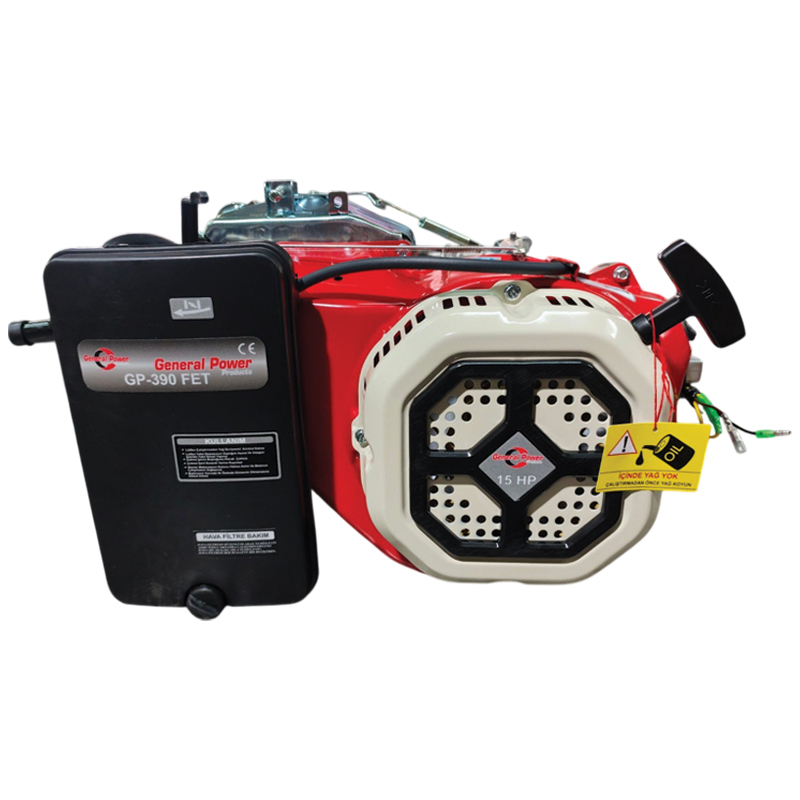 GENERAL POWER TEK MOTOR 15 HP  BENZİNLİ KONİK MARŞLI JENERATÖR TİPİ