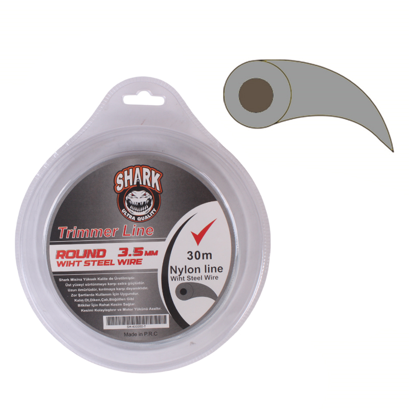 SHARK TELLİ MİSİNA 3.5 MM